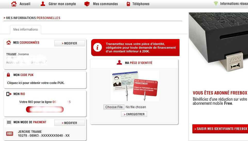 Free Mon compte : comment se connecter à l'espace abonné