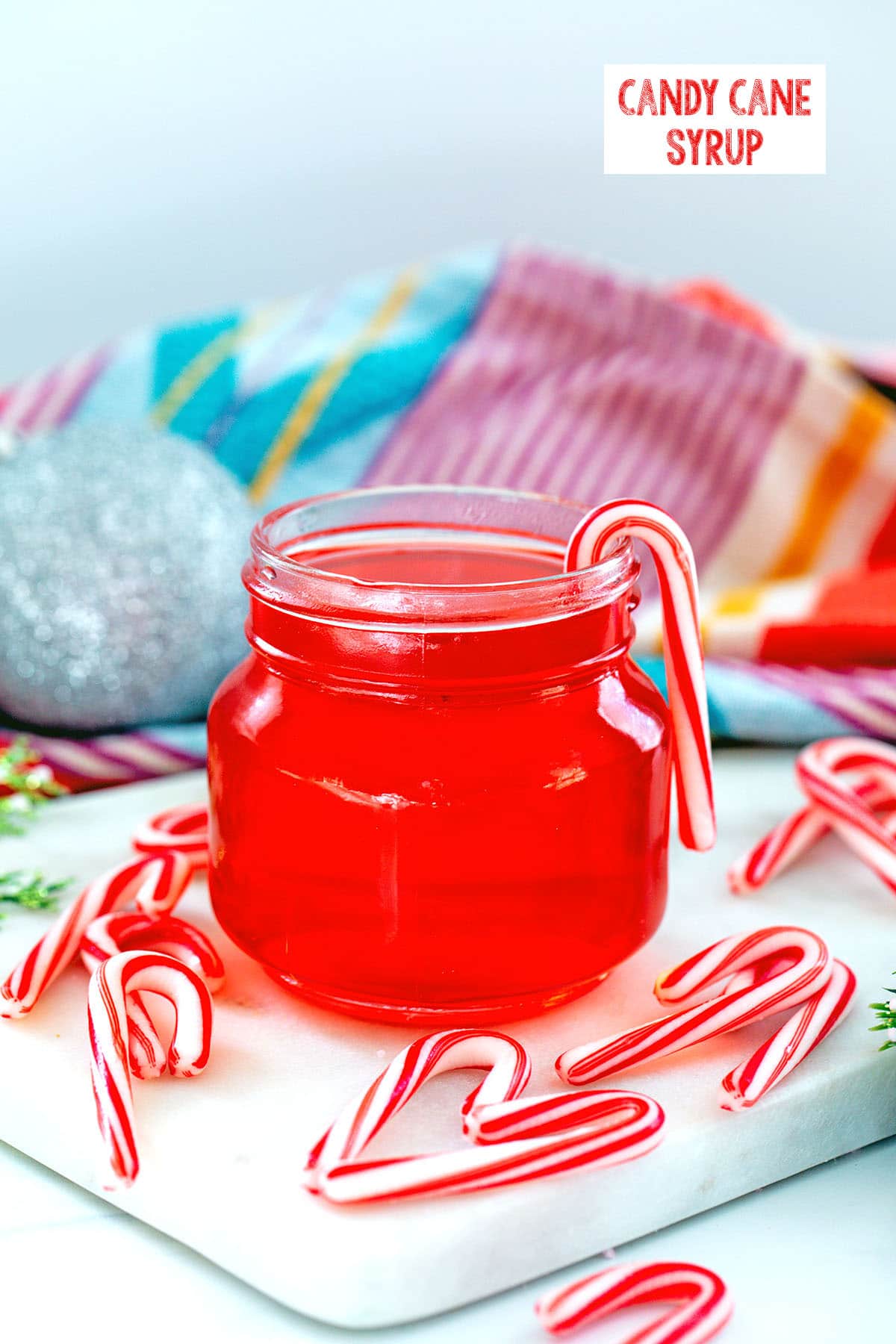 Candy Cane Syrup Recipe We are not Martha