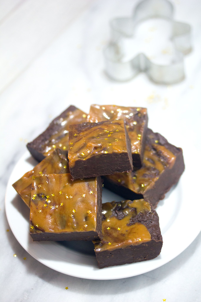 Gingerbread Chocolate Caramel Fudge We are not Martha