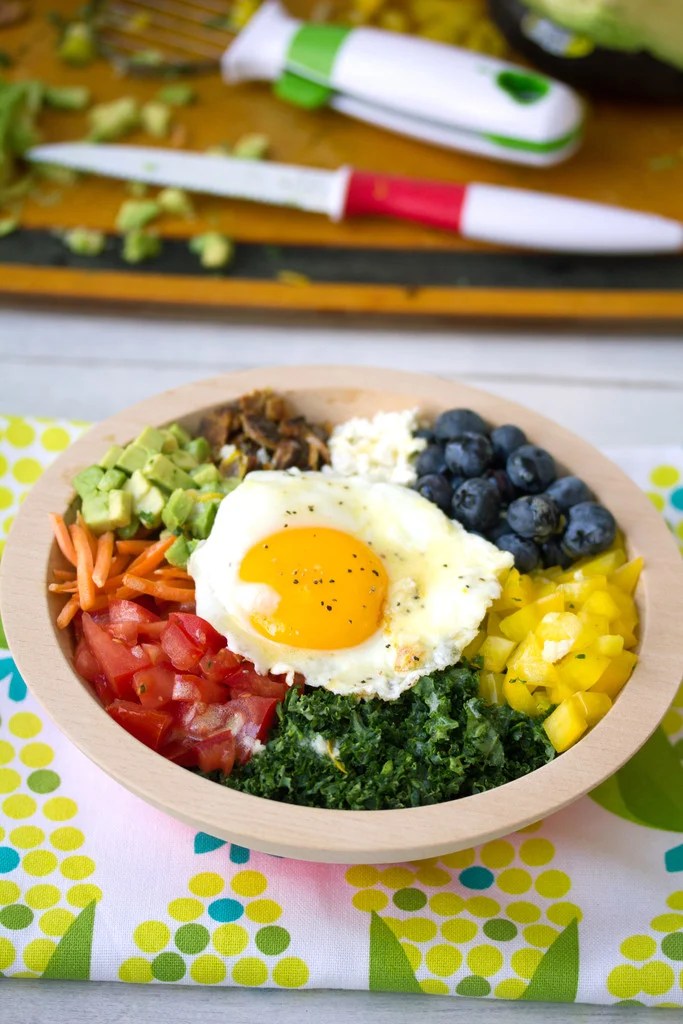 Veggie Breakfast Bowls + an Egg We are not Martha