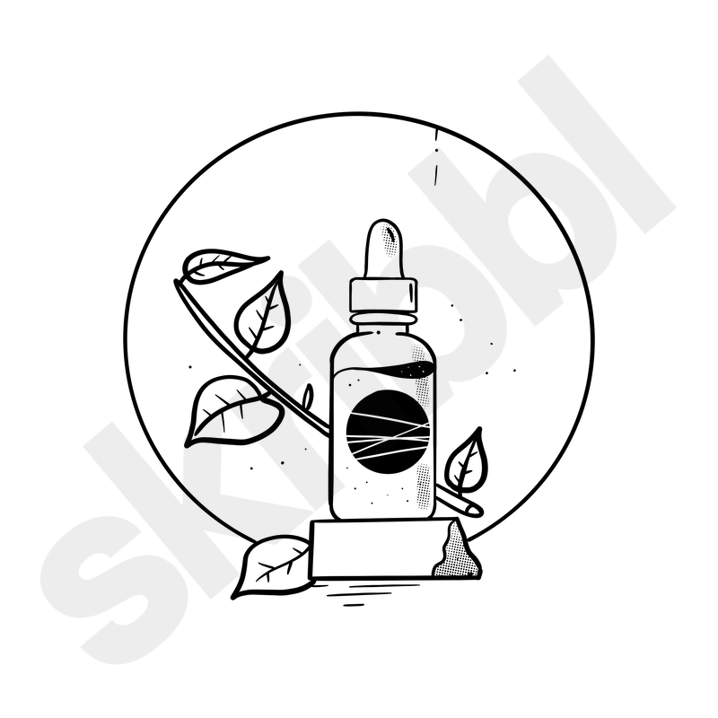 'Herb Garden' Illustrations Skribbl