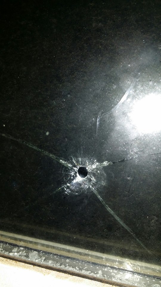 Window damaged by air rifle or pellet gun We Are South Devon