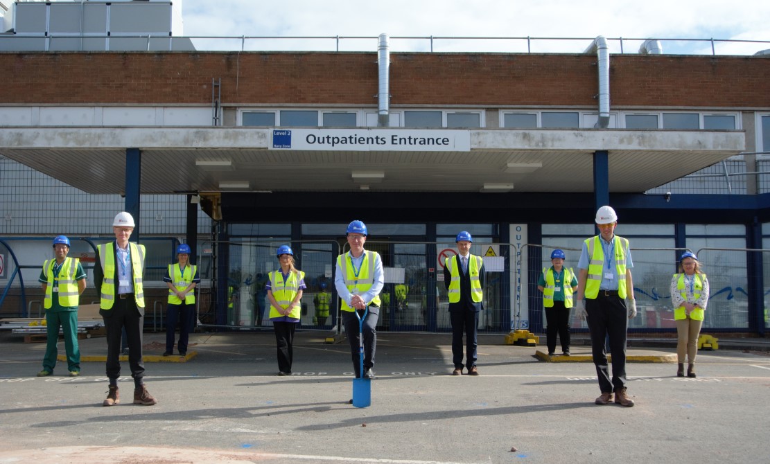 Work begins on new £15million Acute Medicine Unit at Torbay Hospital