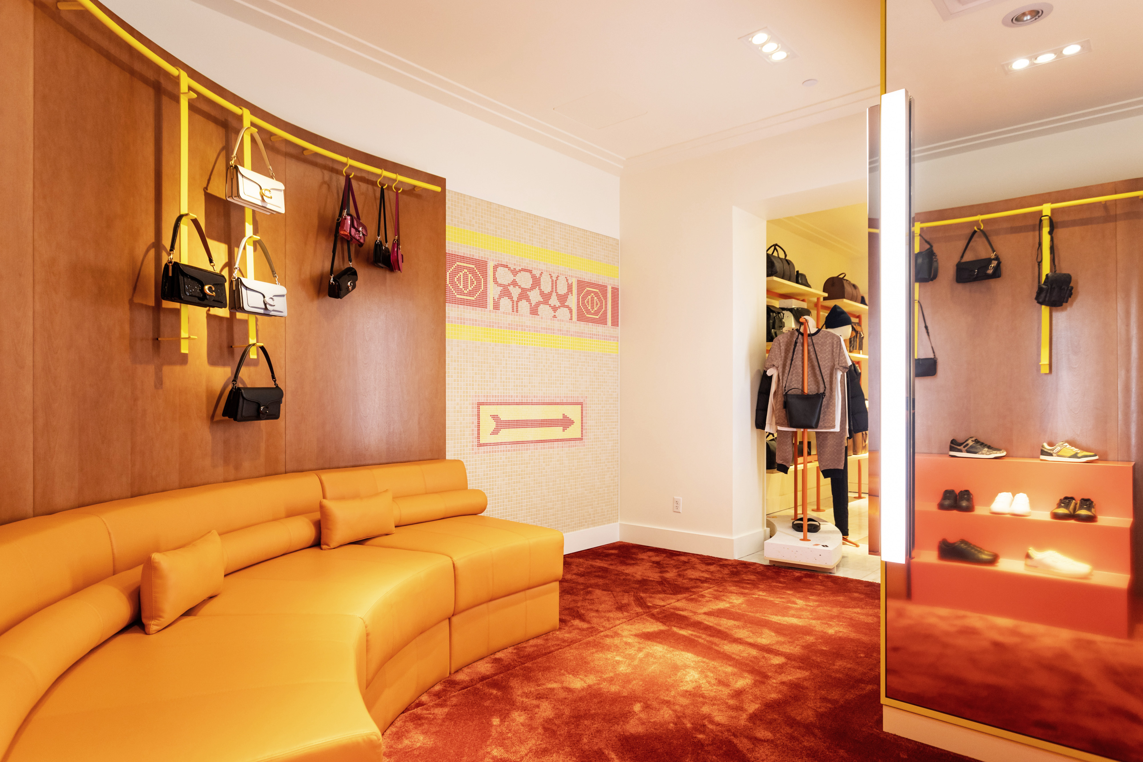 Coach City Creek Utah retail store redesign by YourStudio