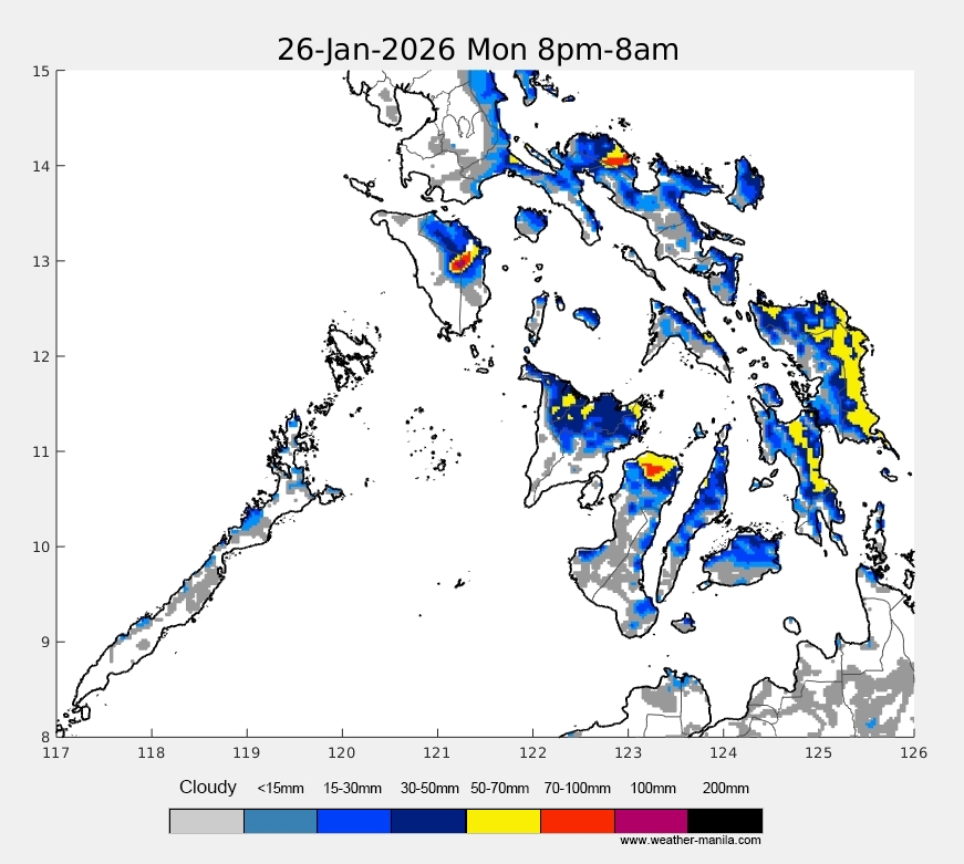 Weather Manila Philippine Weather Outlook