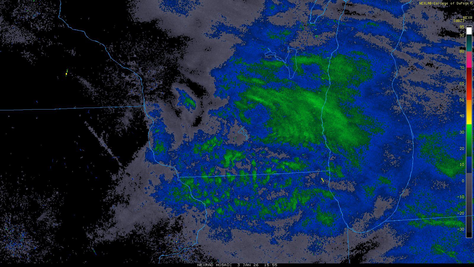 COD Satellite and Radar