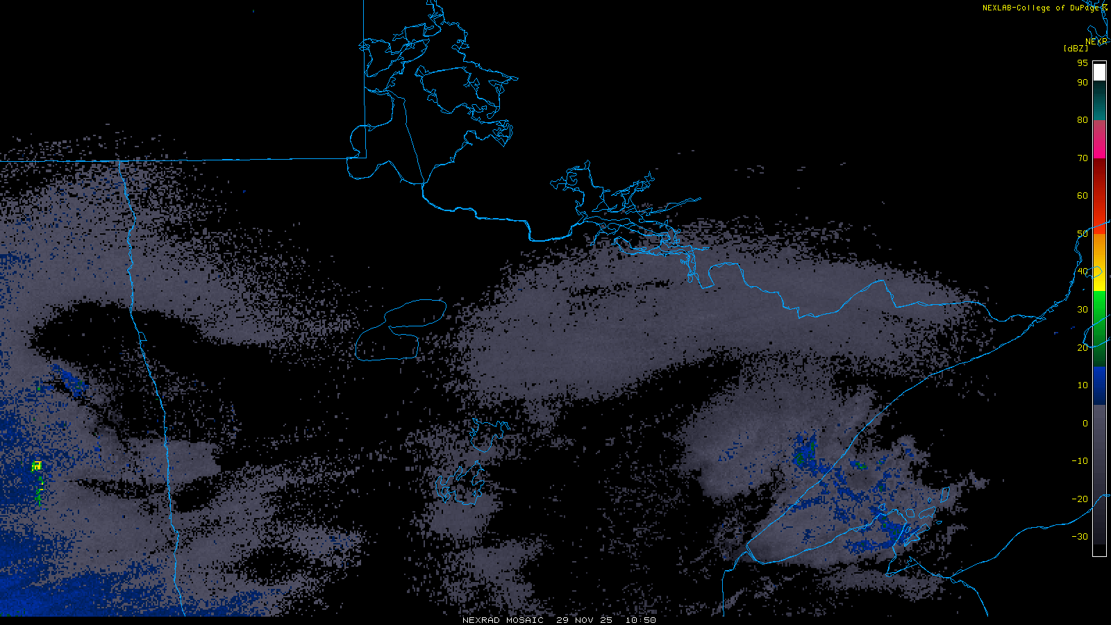 COD Satellite and Radar