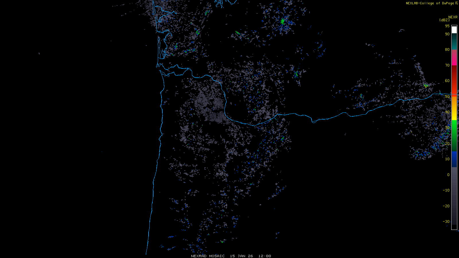 COD Satellite and Radar