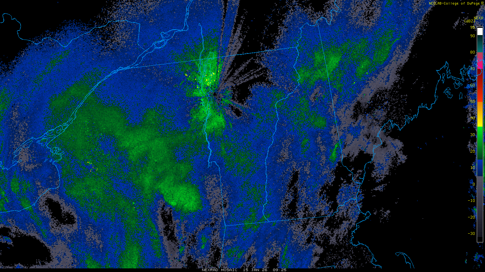 COD Satellite and Radar