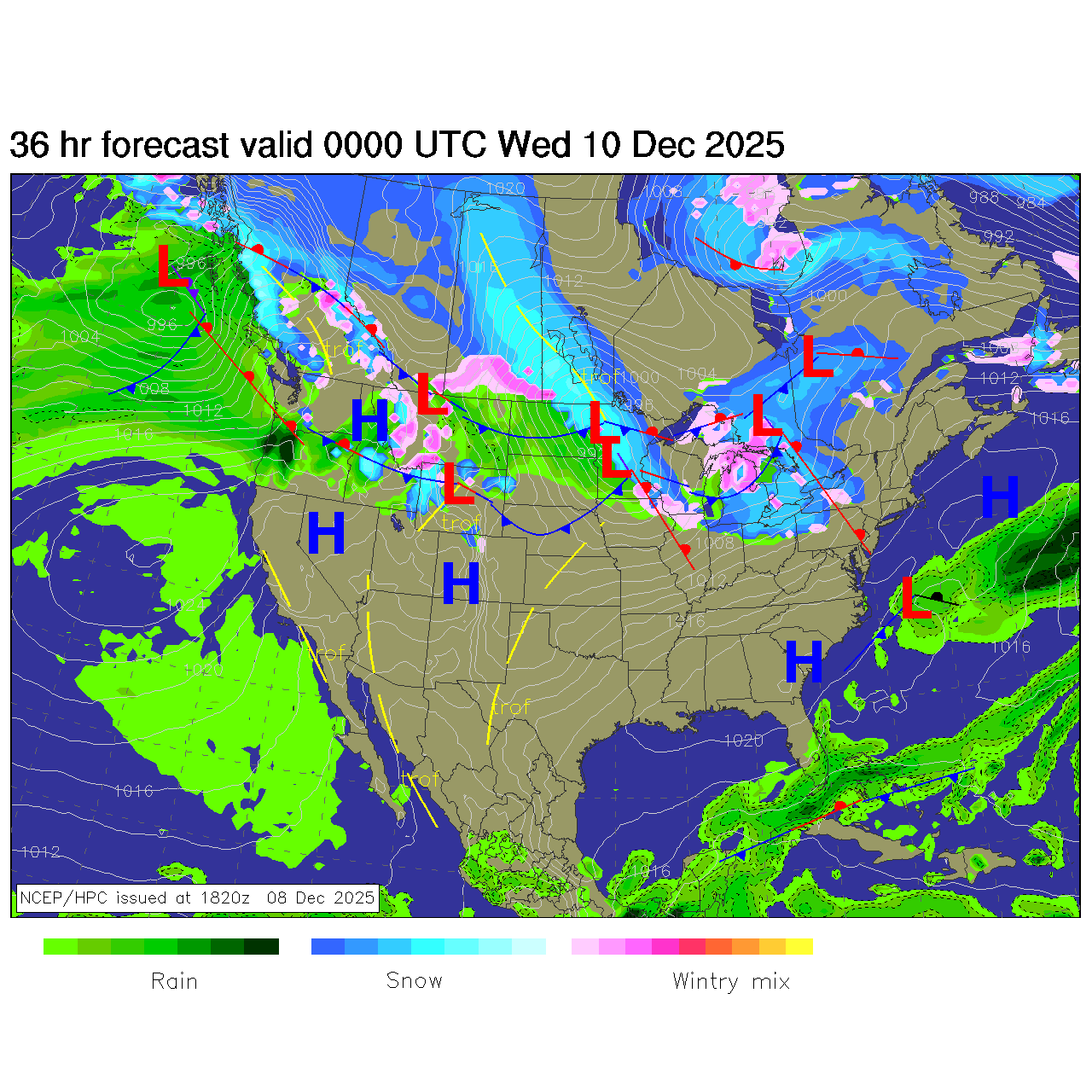 36 Hour Weather Map 7 Day Weather Forecast Lake Gregory Weather