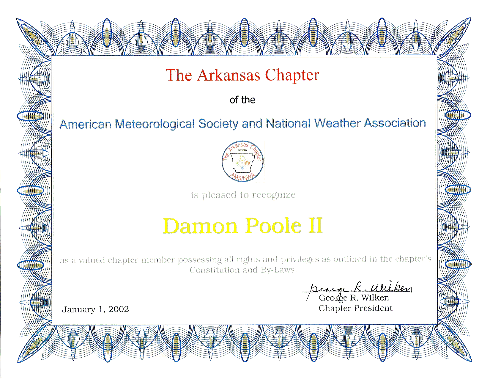 The Central Arkansas Storm Spotter's Interactive