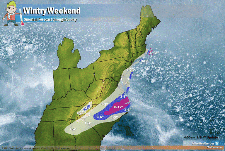 Southern Snow To Hit Soon