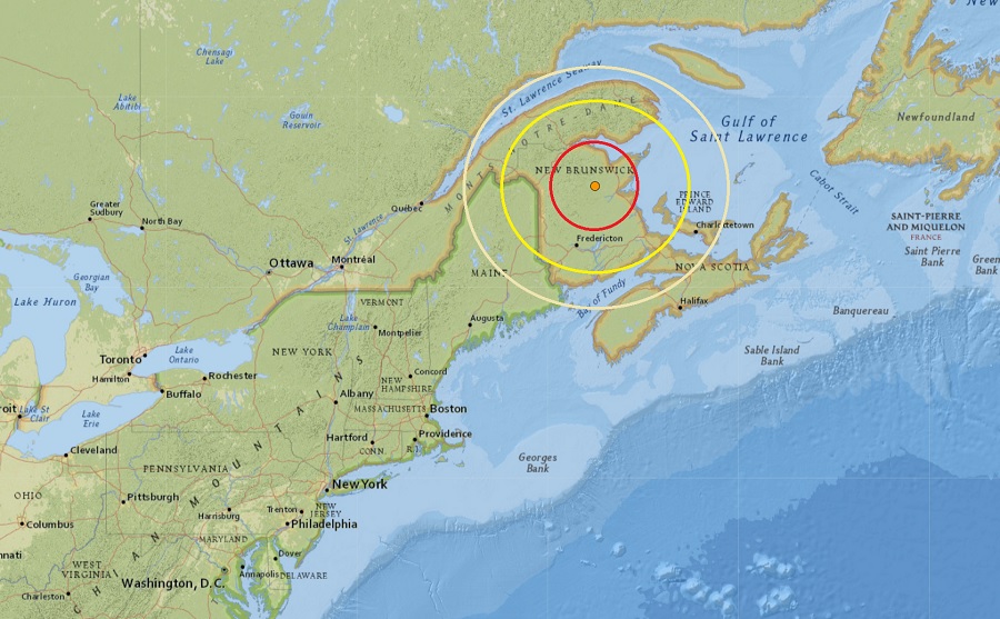 Weak Earthquake Hits New Brunswick; Northeast Rattled
