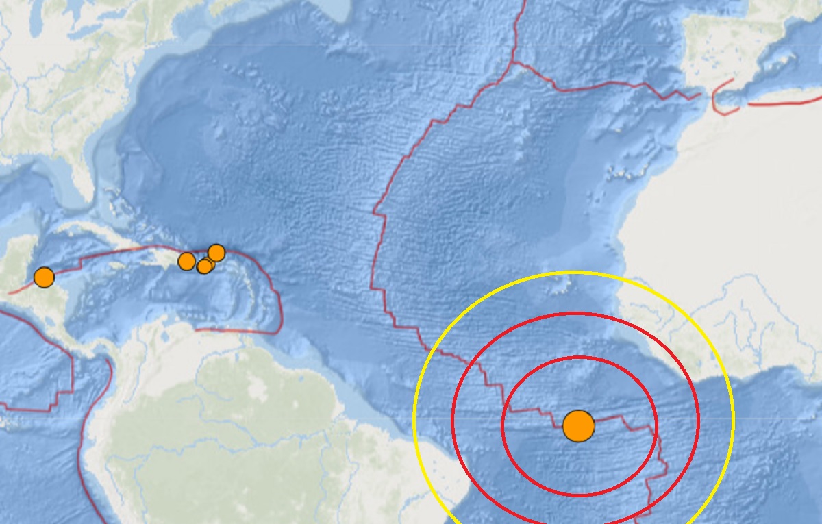 No East Coast Tsunami Threat After Very Strong 6.9 Magnitude Mid