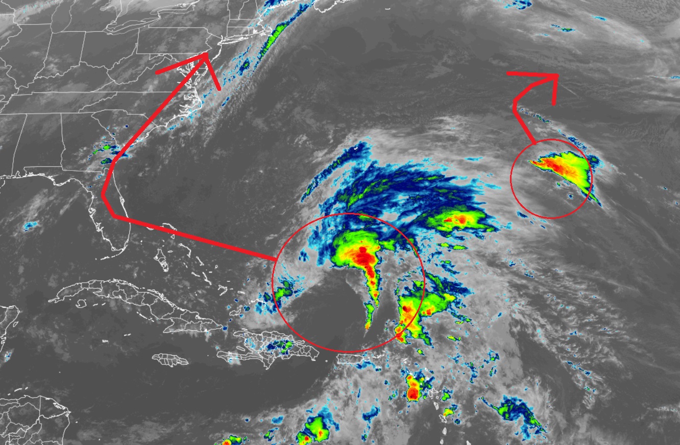 Odds Increase of Landfalling East Coast Hurricane; Second Storm Likely