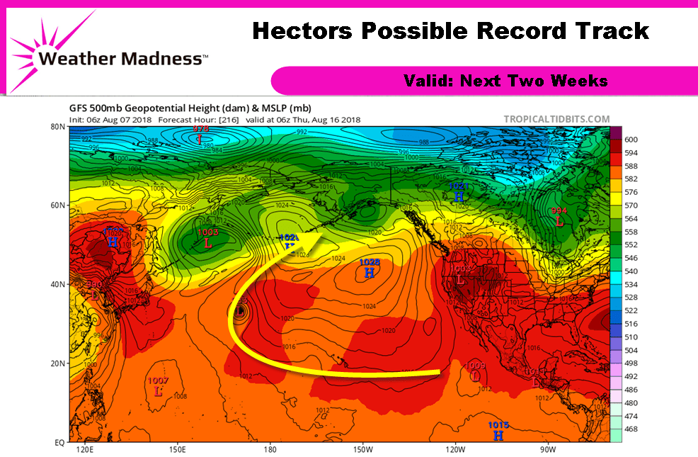 Weather Madness Hector Passes by Hawaii, but Could Longest