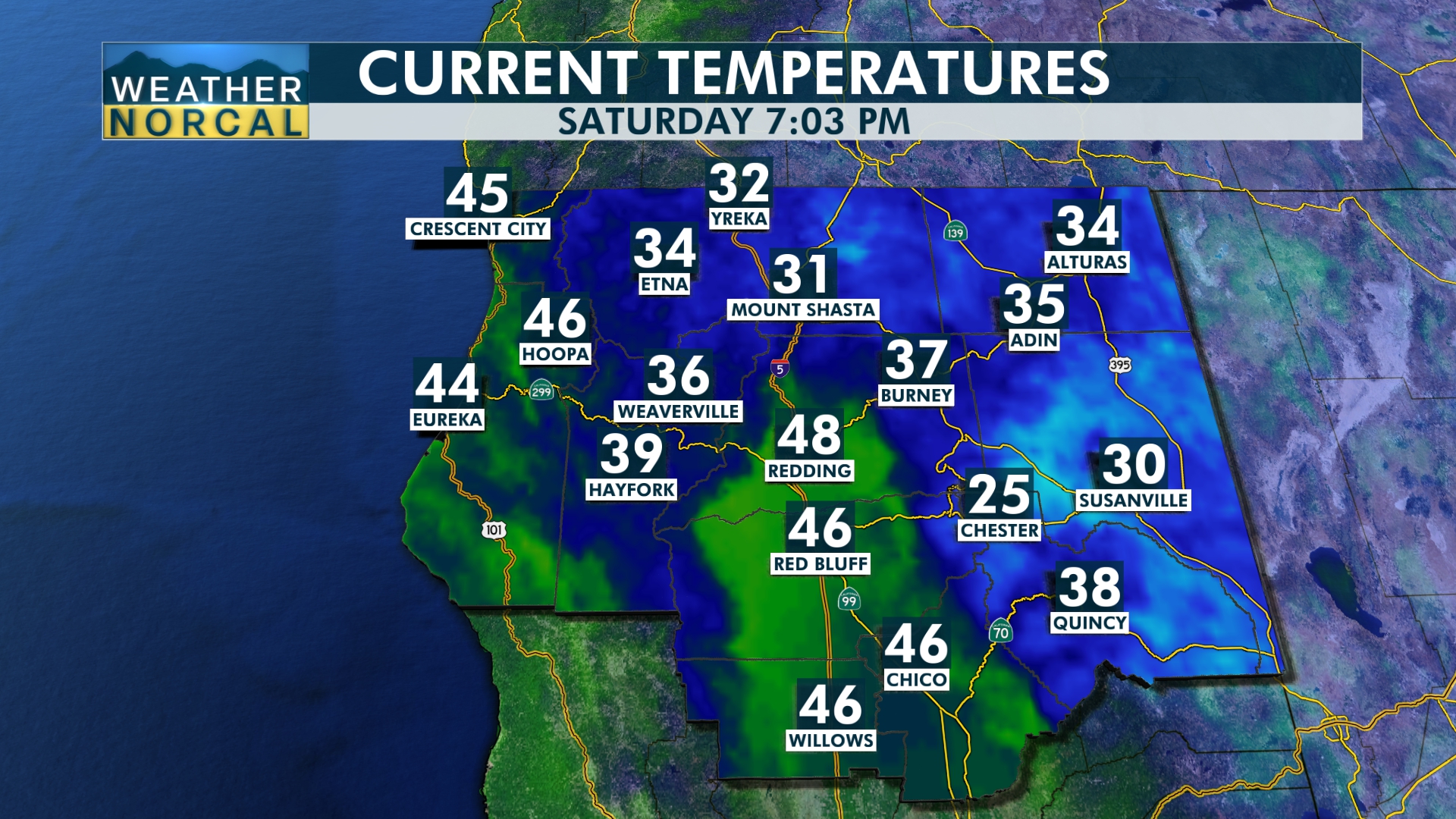 Weather Maps Weather NorCal