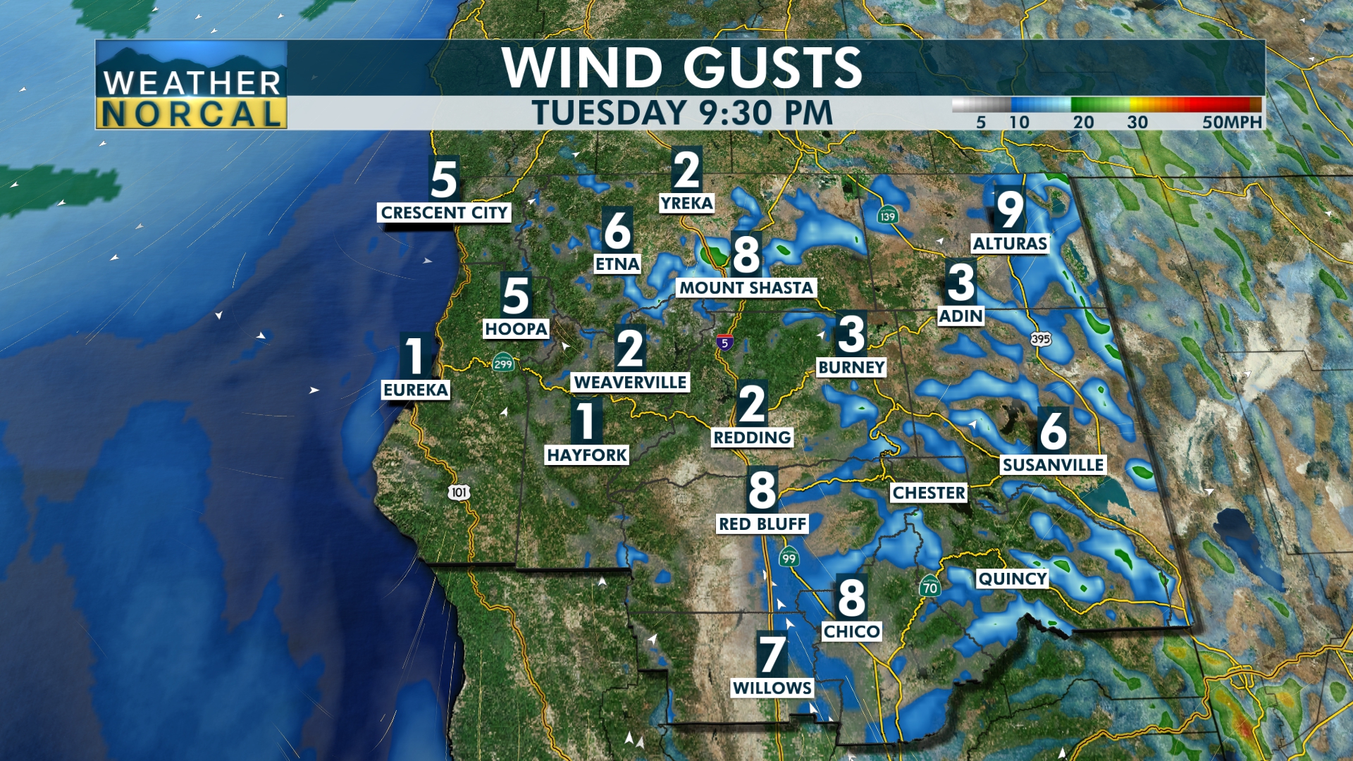 Weather Maps Weather NorCal