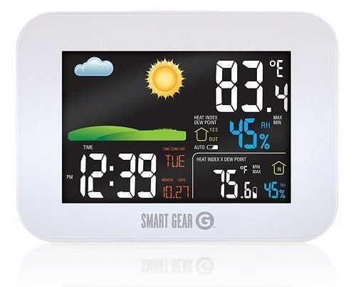 Smart Gear Weather Station - Indoor/Outdoor Wireless Weather Station