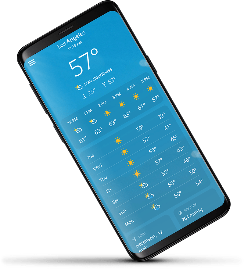 Free Weather App for Android