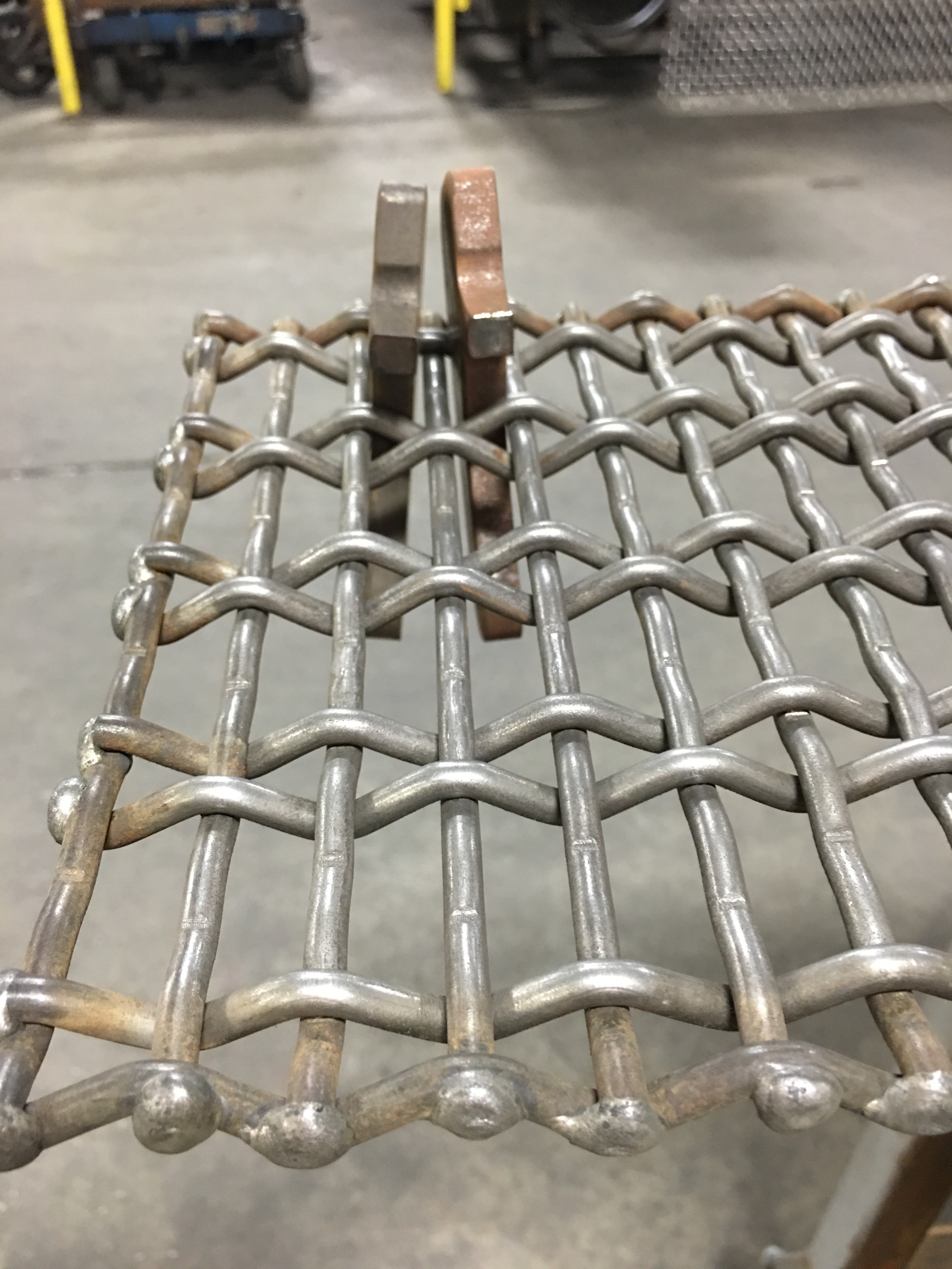 Heat Treat Mesh Baskets Weave Alloy