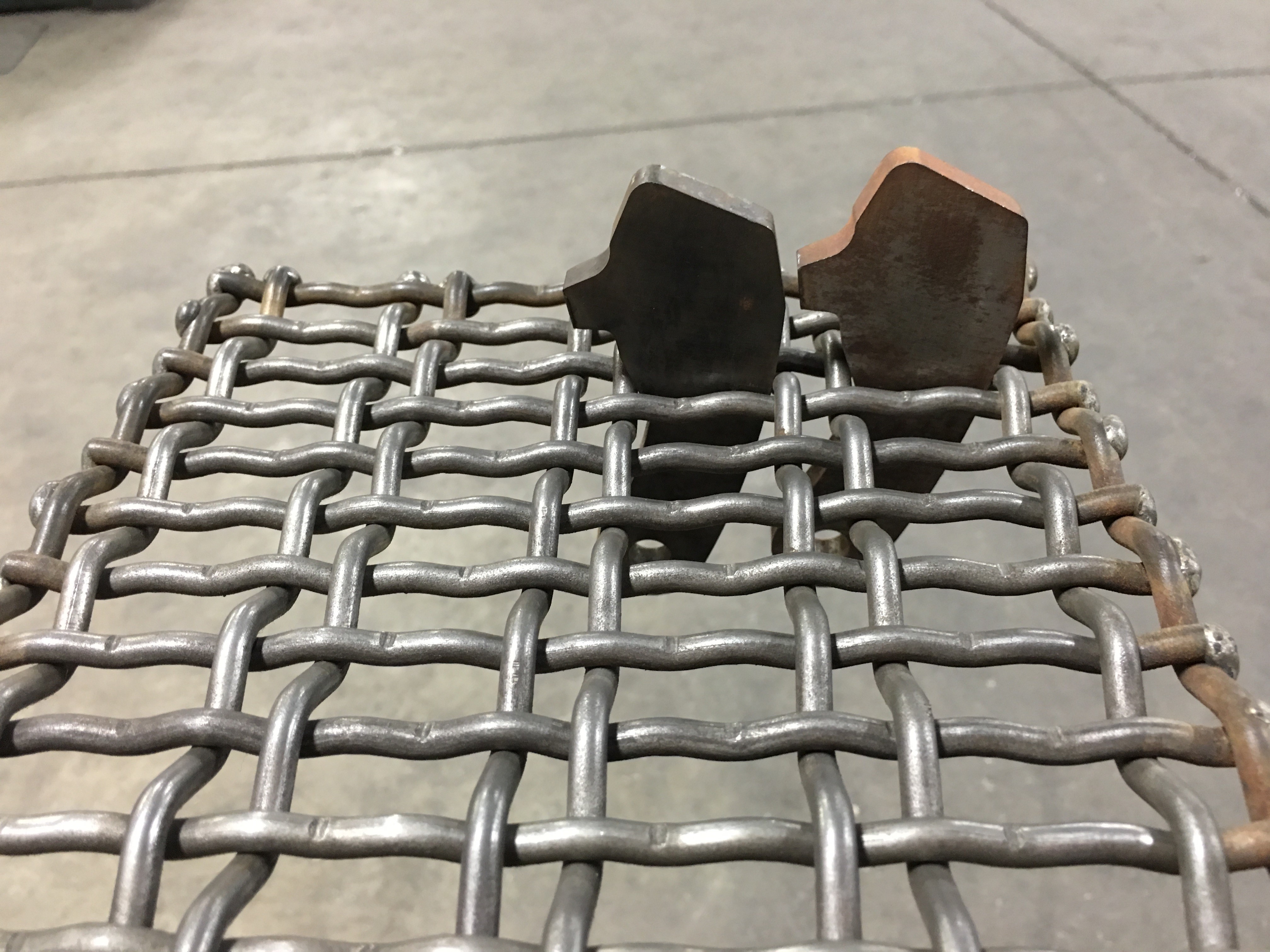 Heat Treat Mesh Baskets Weave Alloy