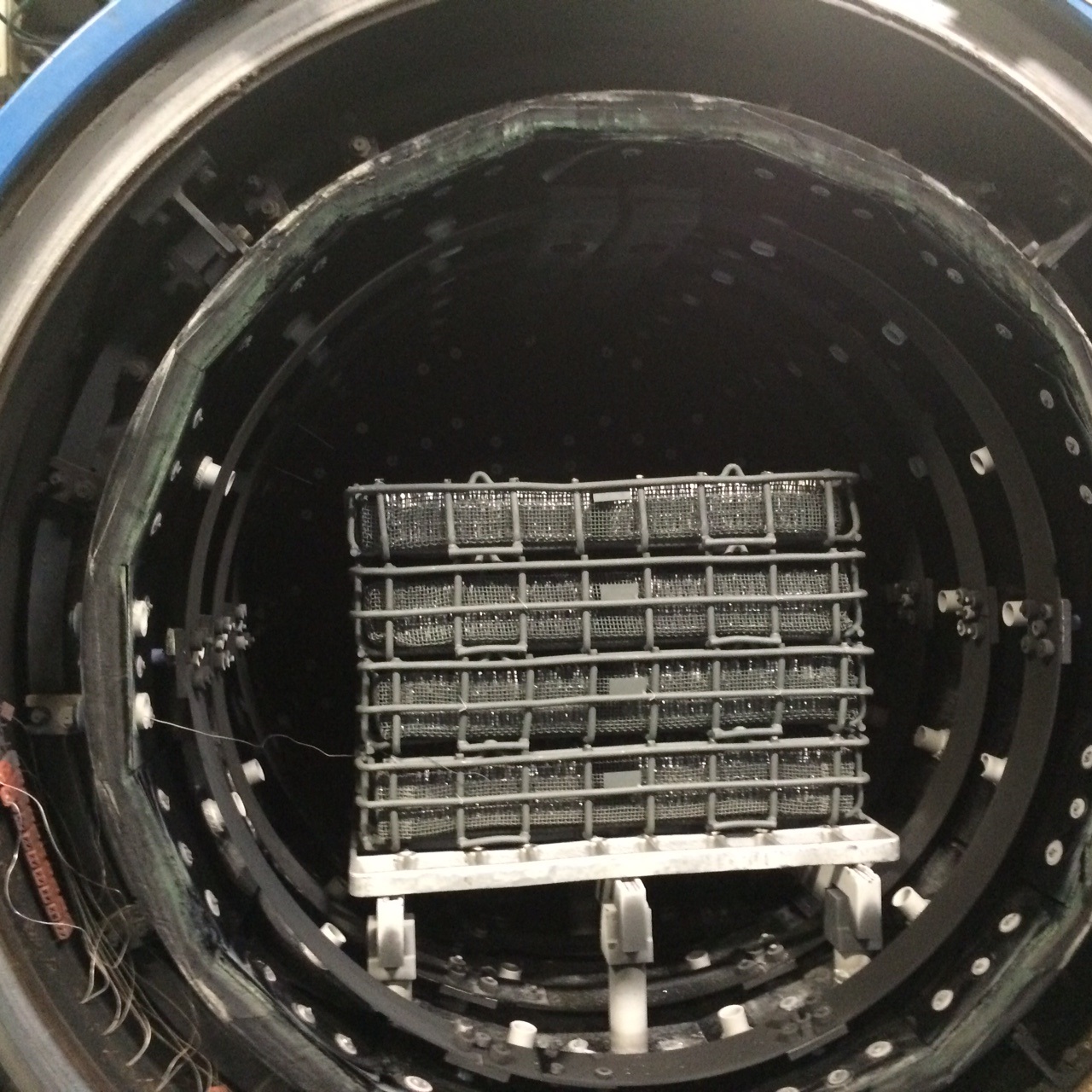 Heat Treat Mesh Baskets Weave Alloy