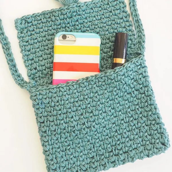 Cute Cross Body Bag Crochet Pattern » Weave Crochet