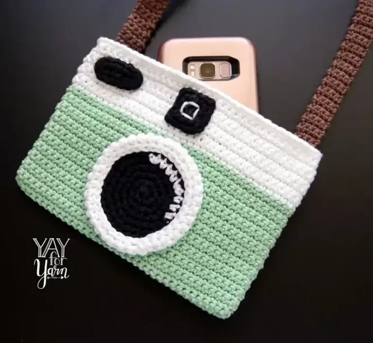 Vintage Camera Purse » Weave Crochet