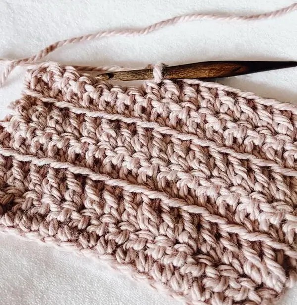 Front Loop Double Crochet Stitch » Weave Crochet