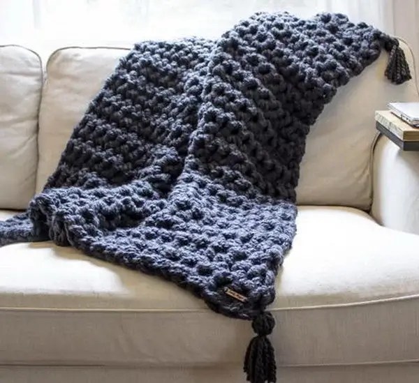 Pulled Taffy Baby Blanket Free Pattern Crochet » Weave Crochet