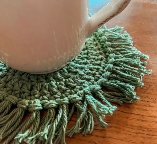 Crochet coasters pattern » Weave Crochet