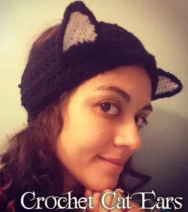 Crochet Cat Ears Free Pattern » Weave Crochet
