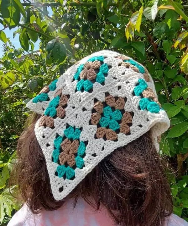 Free Crochet Bandana Pattern » Weave Crochet