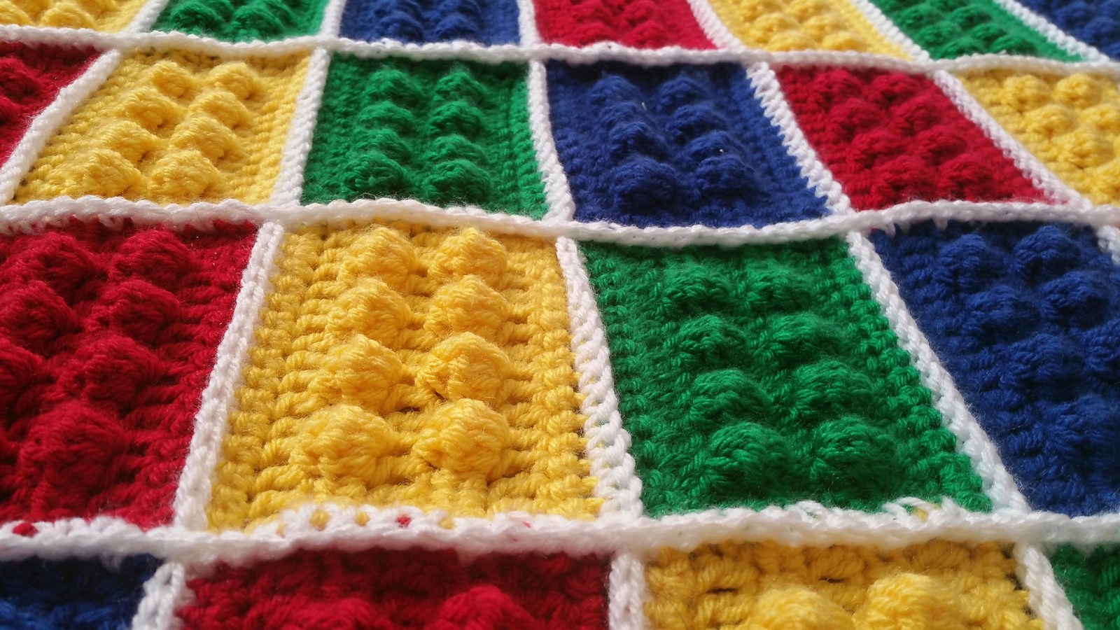 Crochet Lego Blanket Pattern » Weave Crochet