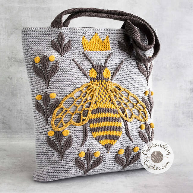 Queen Bee Bag » Weave Crochet