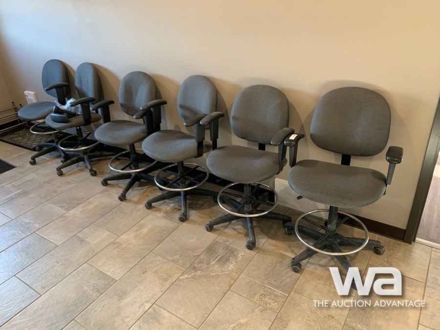 (6) OFFICE CHAIRS