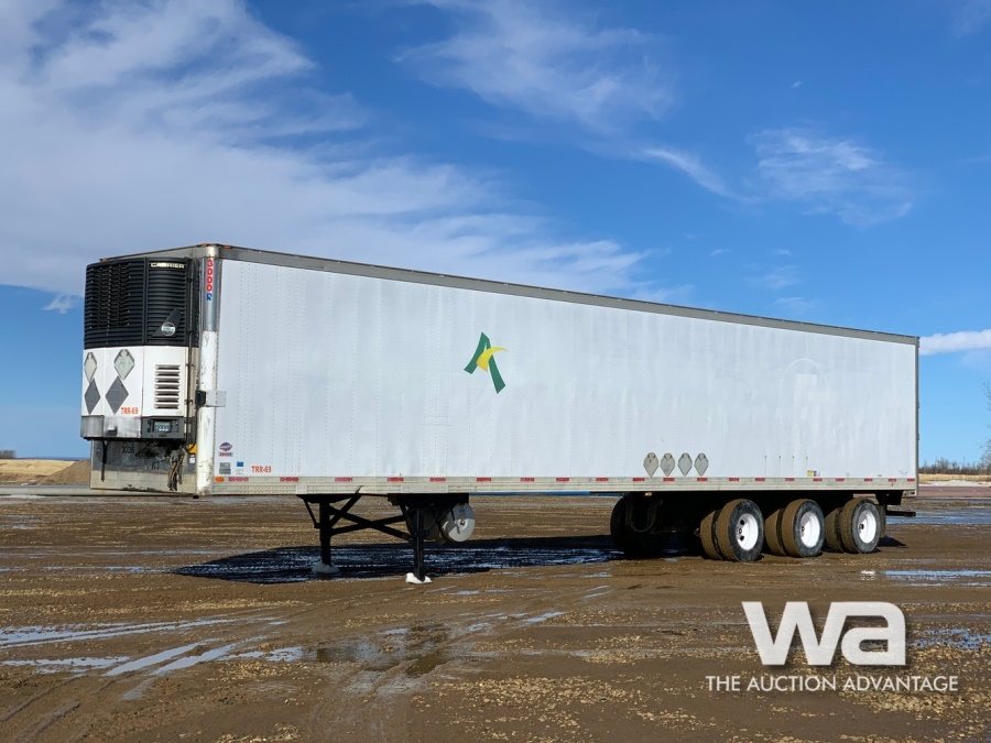 2002 UTILITY 53 FT. TRIDEM REEFER VAN TRAILER