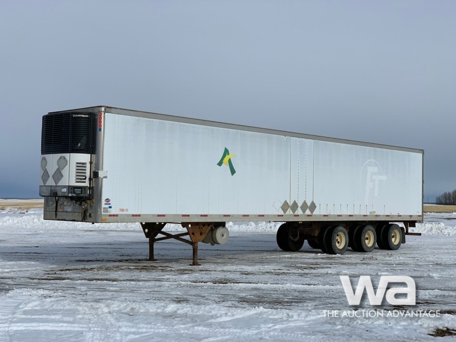 2002 UTILITY 53 FT. TRIDEM REEFER VAN TRAILER
