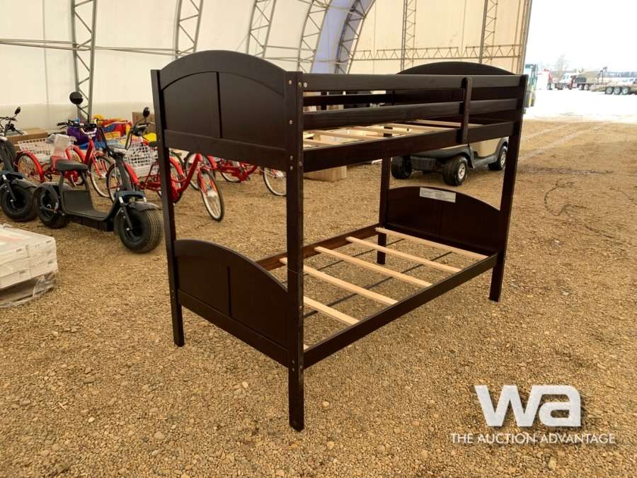 WOODEN BUNK BED