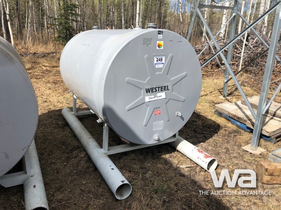 2006 WESTEEL 2,250 LITRE DOUBLE WALL FUEL TANK