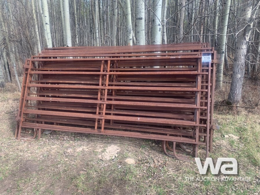 (23) HD BROWN 10 FT. LIVESTOCK PANELS