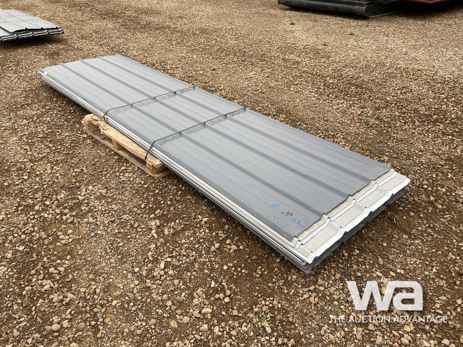 (92) SHEETS 16 FT. STEEL ROOFING