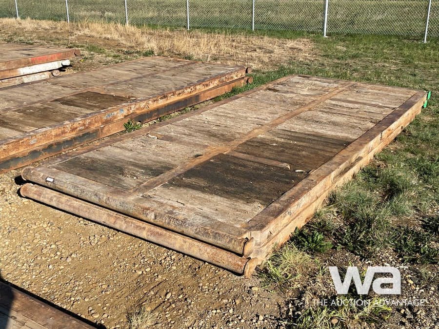 (2) 8 X 20 FT. RIG MATS