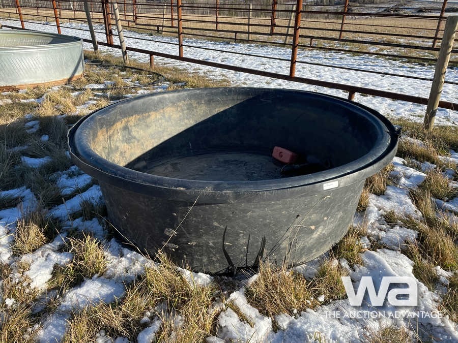 POLY ROUND WATER TROUGH