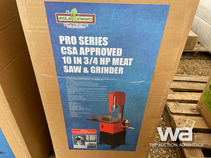 (UNUSED) PRO SERIES 10" 3/4HP MEAT SAW & GRINDER