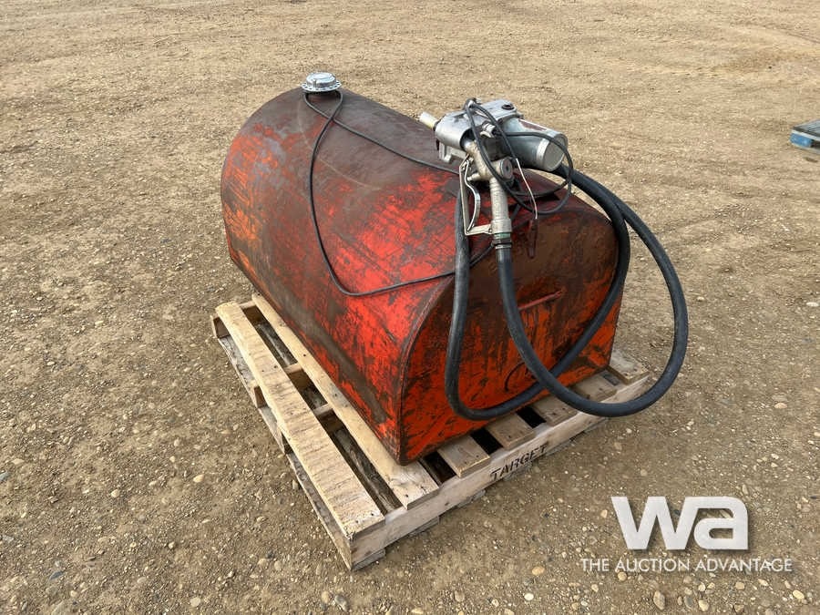 100 GAL SLIP TANK & 12V PUMP