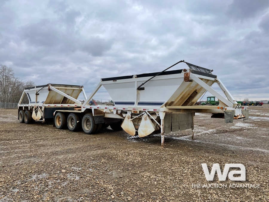 2006 CASTLETON SUPER BTRAIN BOTTOM DUMP TRAILER