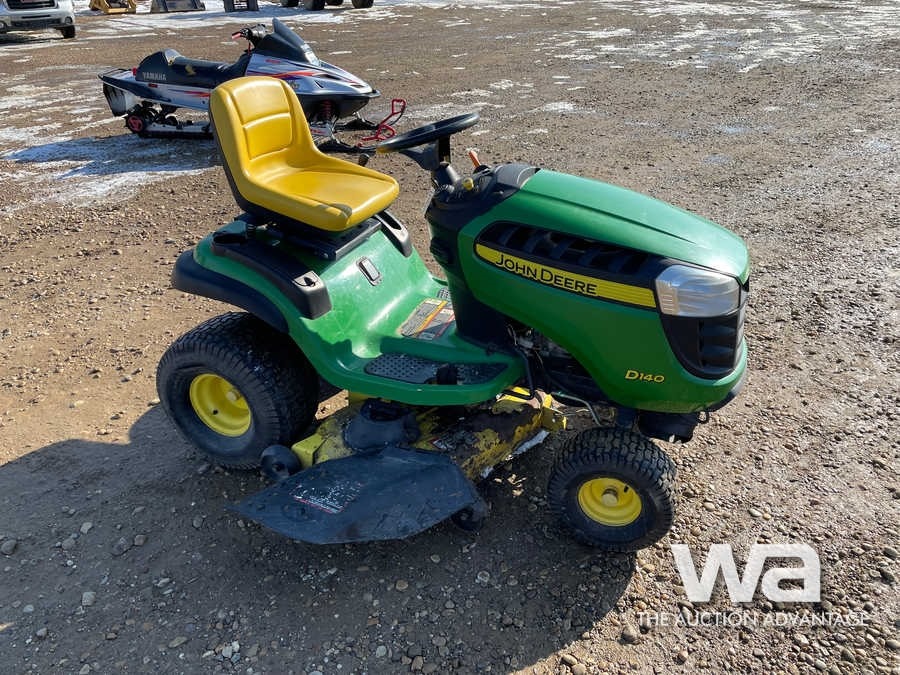 2012 JOHN DEERE D140 LAWN MOWER