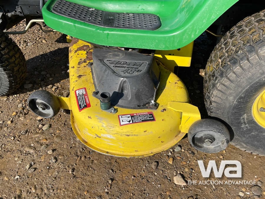 2012 JOHN DEERE D140 LAWN MOWER